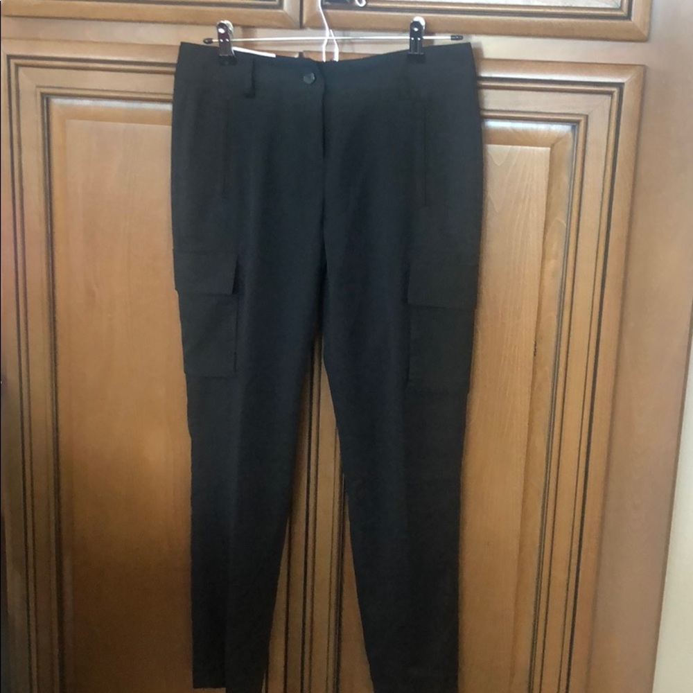 NWT Calvin Klein Slim Leg Cropped Cargo Pant